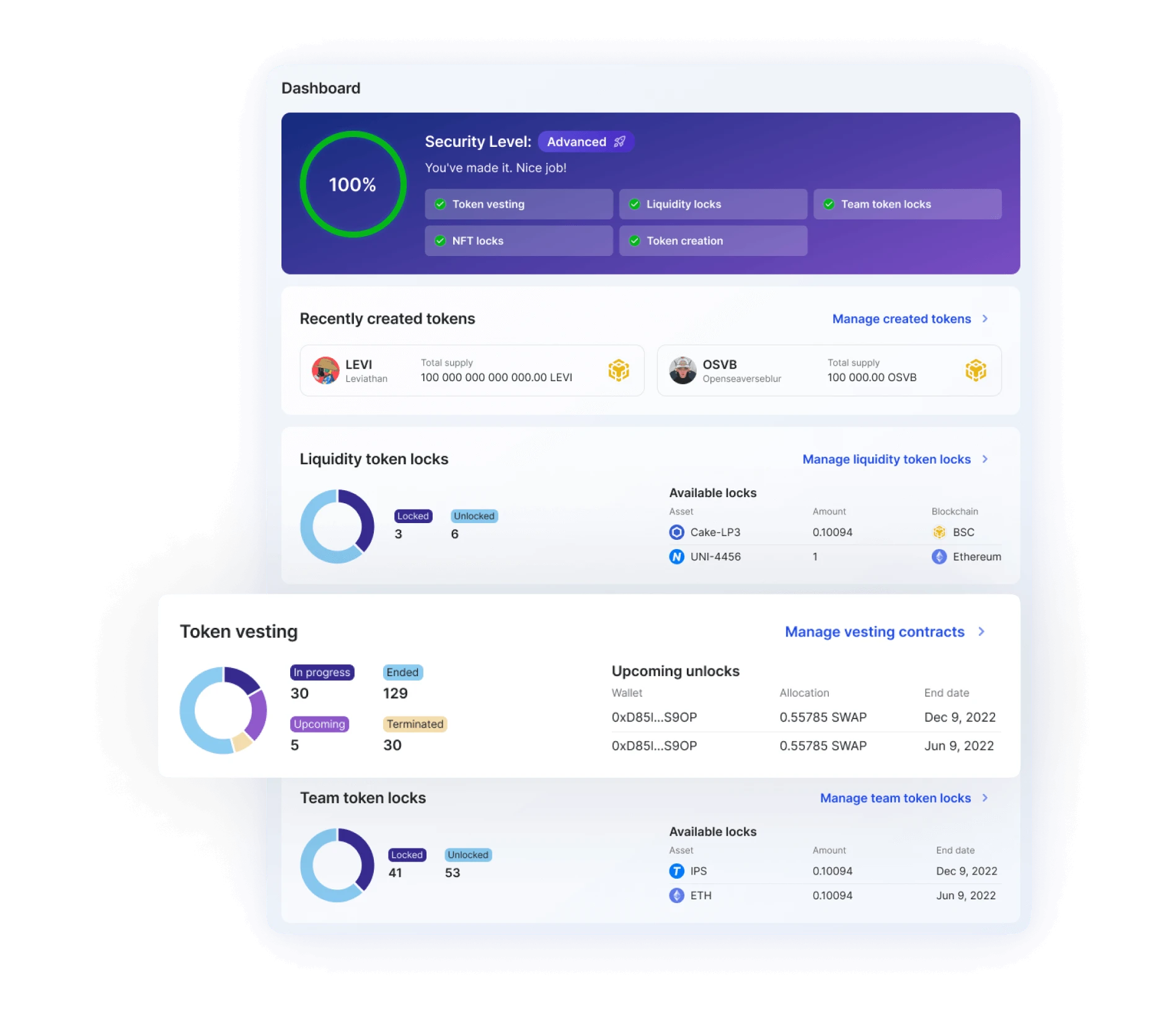 Team Finance Dashboard